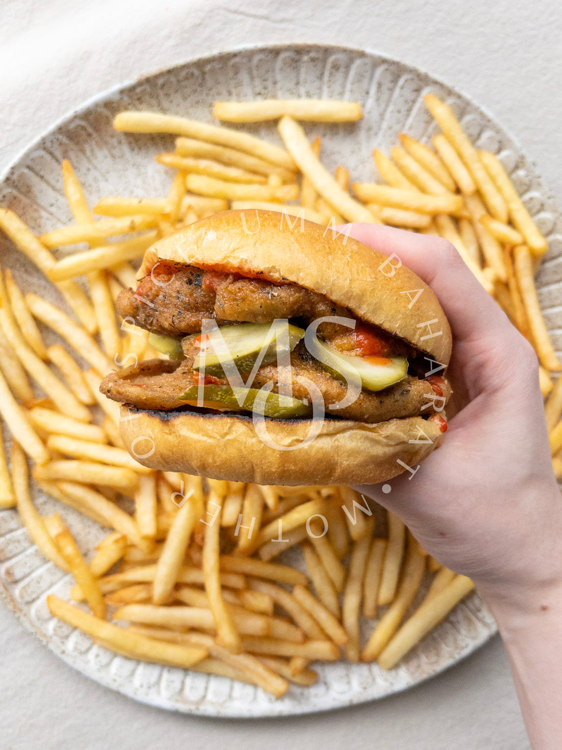 Vegan Nashville Style Burger